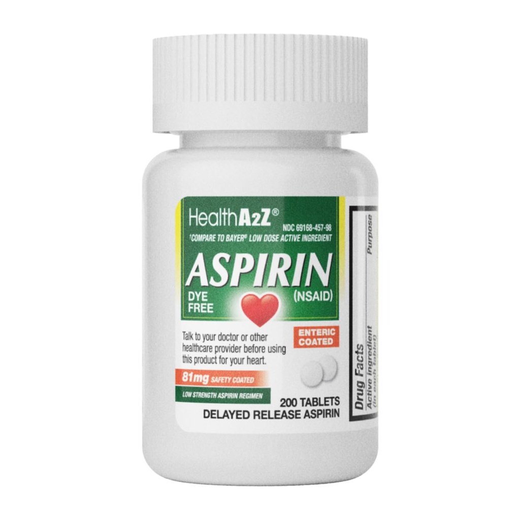 HealthA2Z ® Aspirin 81 mg iž