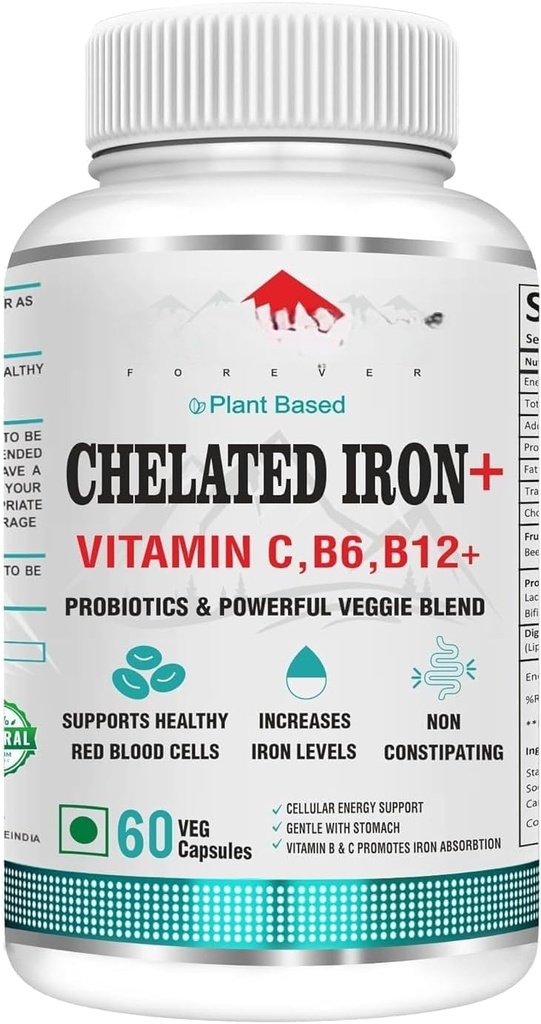 Celosvětlá kyselina listová s VIT.C, s probiotikou, VIT. B6, VIT.B9, VIT. B12 - Veg Tablety, 60