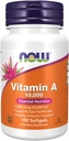 Foods, Vitamin A, 10 000 IU, 100 Softgels
