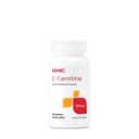 GNC L- karnitin 500 mg, pomáhá metabolizovat mastné kyseliny s dlouhým řetězcem, 60 tobolek