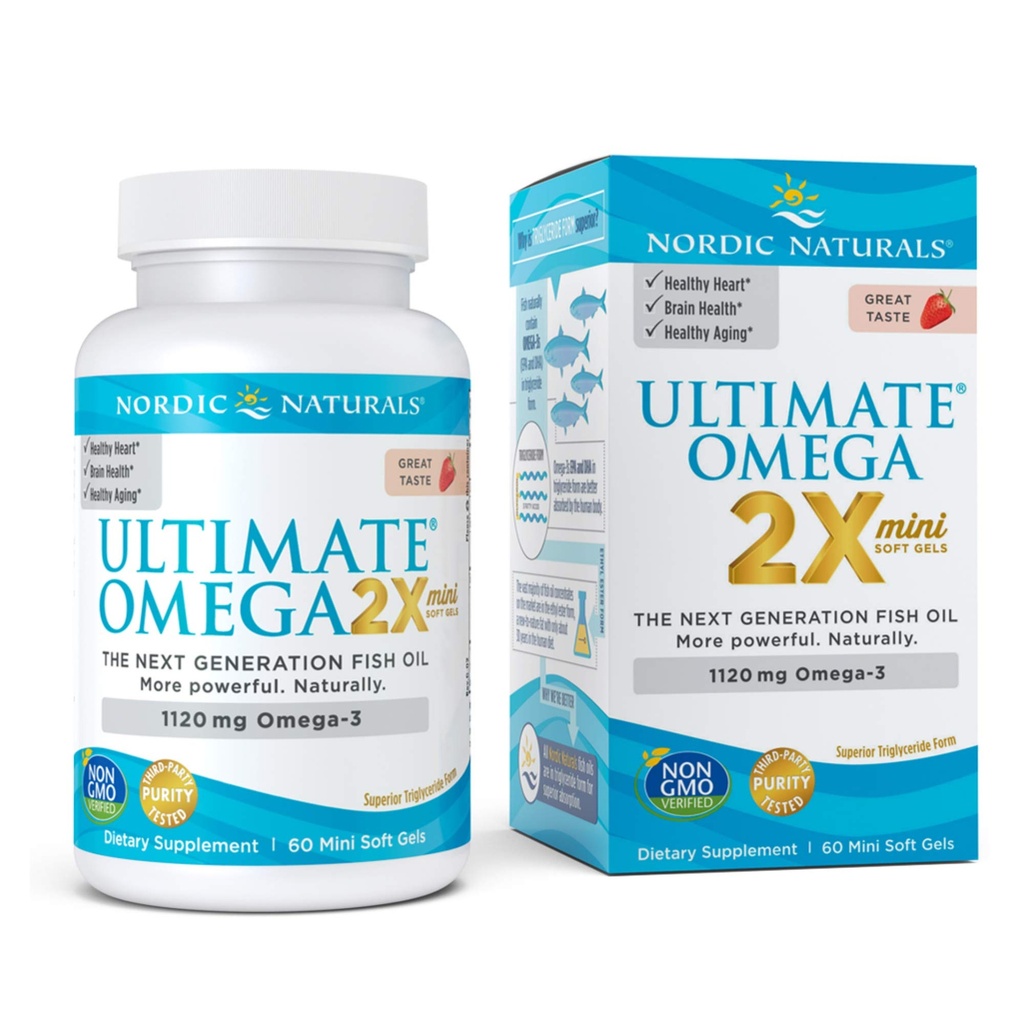NORDIC NATURALES Ultimate Omega Minis, 60 CT