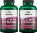 Swanson Glucosamine & Chondroitin Combo 500 / 250 Milligrams 200 Kapsle (2 balení)