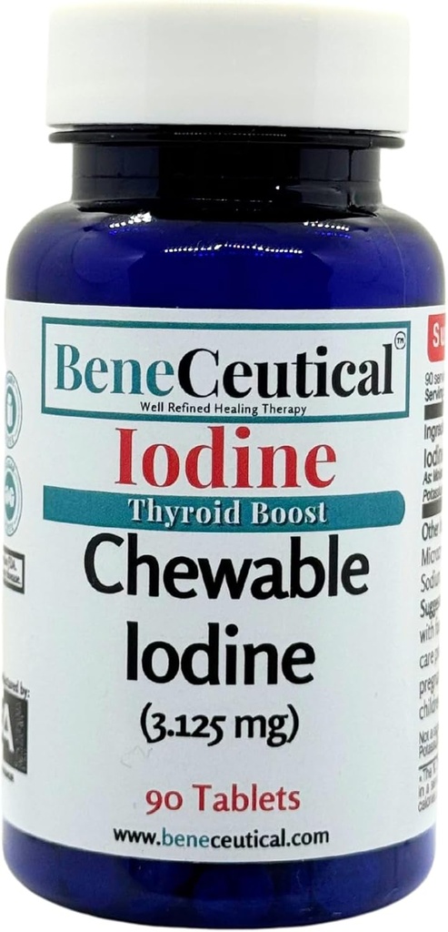 Žvýkací jód Thyroid Boost 3.5mg 90 Počet