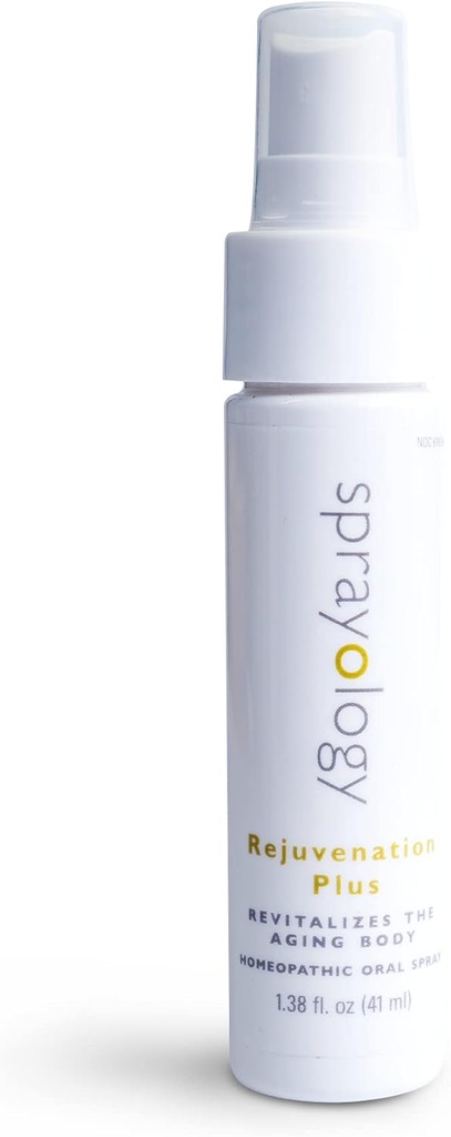 Sprayology Rejuvenation Plus CLAS124; Revitalizuje Stárnoucí tělo CLAS124; Energetický dodatek pro únavu a antiaging CLAS124; Vegan, gluten & laktóza zdarma CLAS124; 30 Day Supply (1.38 fl oz)