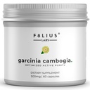 Čistá Garcinia Cambogia Extract dodatek 500mg - 100% přírodní HCA extrakt Koncentrovaný na 60% - Podporuje zdravé trávení a metabolismus - 60 Kapsle