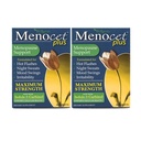 Wellgenix Menocet Plus Menopauza Support - All- in- One Menopauza Dodatek - Denní Relief Feminine Care - Hot Flashs, Night Sweats, Mood Swings & Iritability - 30 Tablet (Balení po 2)
