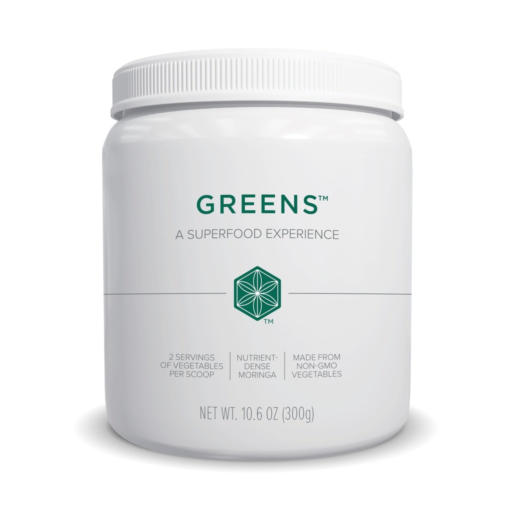 Isagenenix Moringa Green - Zelený nápoj Powder with Antioxidants & Superfoods - Nutriční dodatek - Made with Non- GMO, Whole- Food Zelenina - 10.6 oz (30 Servings)