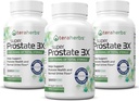 Tera Byliny Super Prostate 3X - Kontrola močového měchýře, Hormonální bilance a podpora pro zvětšení prostaty a časté močení - Prostatní doplňky pro muže w / Beta Sitosterol není Saw Palmetto (3 Pack)