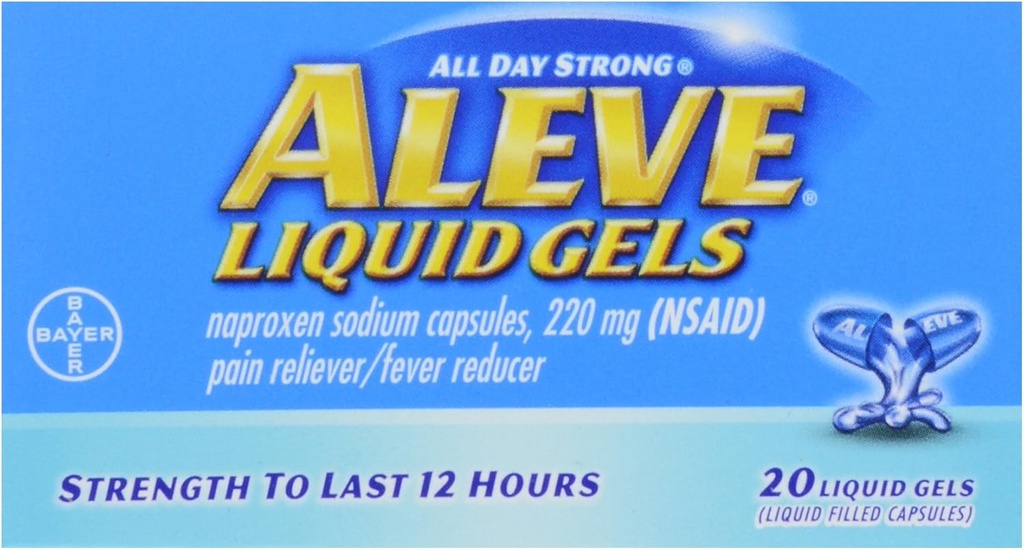 Aluve Liquid Gels, 20 ct