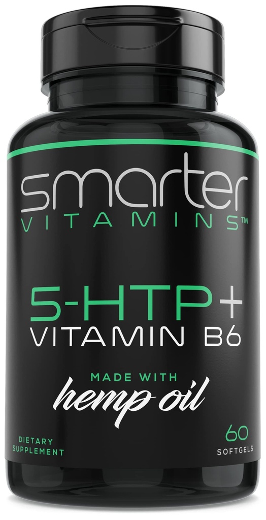 200mg 5-HTP + vitamin B6, prodloužené časové uvolnění, 60 softgelů, 30 servisů