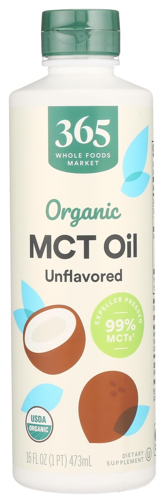 365 by Whole Foods Market, MCT Oil, Unflaused, 16 Fl Oz
