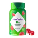 Vitafuze B12 Gumové vitamíny, Delicious Raspberry Flavor, 60ct (30 denní dodávka)
