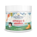 Nordic Naturals Nordic Omega33 Gummy Fish, Tangerine - 30 Gummy Fish - 124 mg Total Omega-3s s EPA & DHA - Non- GMO - 30 Servings