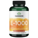 Swanson Vitamin E 1000 Iu 1000 Iu (450 miligramů) 60 Sgels