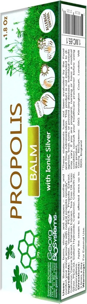 Propolis Balm s iontovou stříbrnou 30g / 1 Oz...