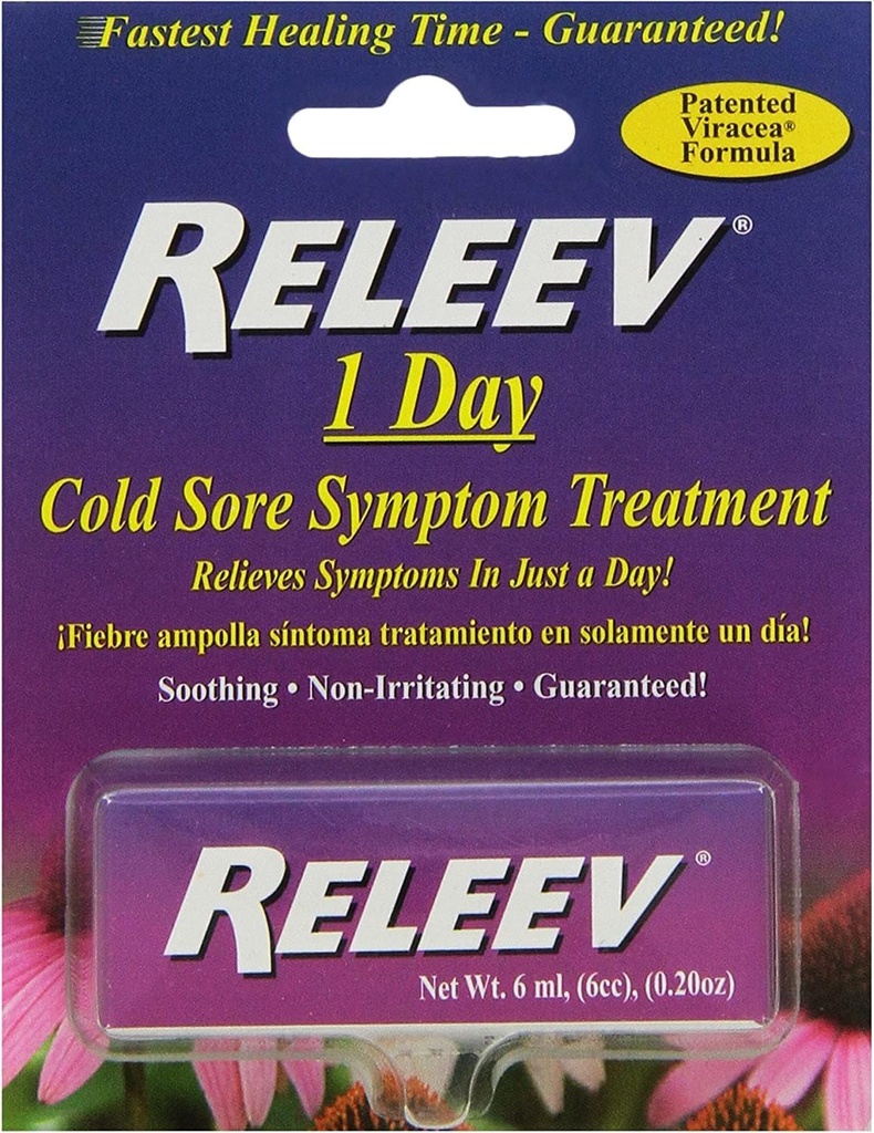 Releev 1 den Léčba příznaků chladu, 6 ml (0, 20 oz)
