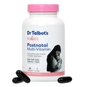 Mamka Dr. Talbotové - Postnatální multivitamín - DHA, kyselina listová, vitaminy a další - Podporuje nové matky k lepšímu wellness - 60 Softgels