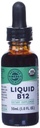 Viméries Organic Liquid Vitamin B12 dodatek 2500 mcg, Methylkobalamin & Adenosylkobalamin Fast- Absorbing Energy Support USDA Organic, Vegan, Non- GMO B12 Vitaminy pro ženy a muže 30 Serving (30 ml)