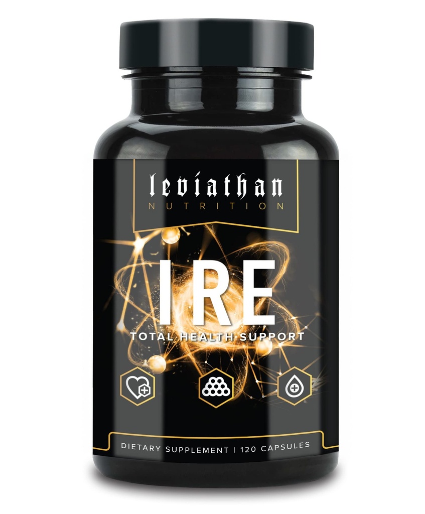 Leviatan IRE Kompletní zdravotní podpora - Celková zdravotní a antioxidant Podpora s Longvida ® Optimalizovaný kurkumin, Grape Seed, Berberine, Arjuna, a Resveratrol