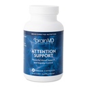BRAINMD Dr. Amen Pozor Podpora - 90 Kapsle - Promotes Mental Focus & Impulse Control - Gluten Free - 30 Služeb