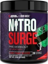 Jacked Factory X John Wick - Nitrofresh Wick Pre Workout Dodatek - Intenzivní energie, Battle-Ready Focus, nezastavitelný závazek, a Sheer Will - 30 Služeb, Osaka Cherry Blossom