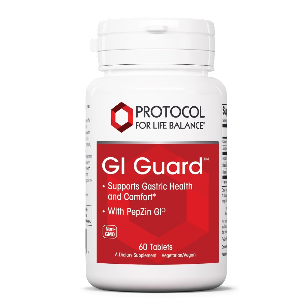 PROTOKOL PRO LIFE BALANCE GI Guard - pro Gastric Health & Comfort - s PepZin GI - pro stravitelné Gut Health - Non- GMO & Vegan - 60 tablet