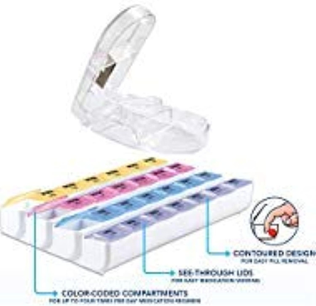 Apex Carex Pill Organizátor a Pill Cutter Combo sada