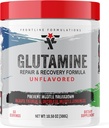 Glutamin, bez příchutí, Essentials, Vlak Harder, Recover rychlejší, zvýšení vytrvalosti, Veteren vlastněn a provozován (60 Služeb, glutamin)