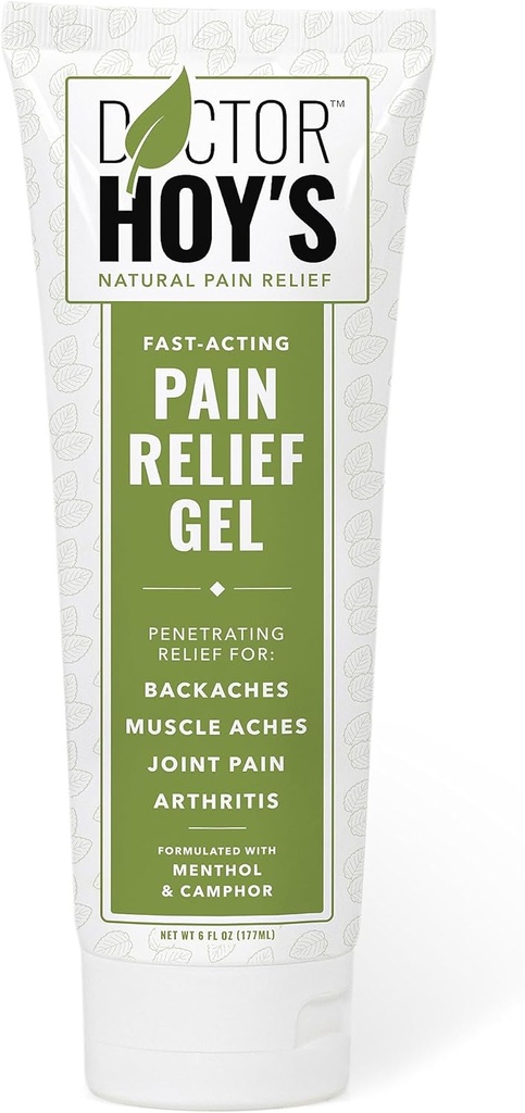 DOCTOR HOY 's Natural Pain Relief Gel, Topical Arnica Anti- zánětlivé Gel pro artritidu, kloubní bolest, a svalová drážky - čisté, bezpečné a efektivní bolest