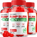 Pump Burn Keto ACV Gummies - Keto Pump Burn Gummies Recenze, Pump Burn Keto + ACV Gummies for Weight Management B12 Burn Pump Advanced 1000mg Formule (3 balení - 180 Gummies)