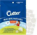 Cutter Bug Bite Patches Itch Relief Hydrokoloidní Záplaty pro děti a dospělé, Absorbs Fluids, Pomáhá léčit, Prevents Scratching, Mosquito Itch Relief, Hydrokortison & Sací nástroj Alternative, 51 Počet