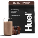 Huel Vegan Protein Powder 124; Chocolate Fudge Brownie OF 124; Complete Nutrition Officiation 124; 20g Protein Powder Official 124; 100% Plant- Based Official 124; 27 Vitamíny & Minerály, Gluten Free, Non- GMO, Lactosa Free Official 124; 26 Služeb