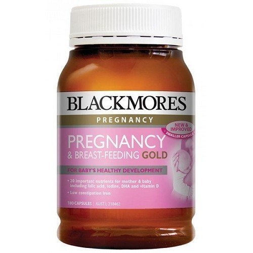 Blackmores Těhotenství a dýchání -Krmení GOLD Formule 180 čepice od Blackmores LTD