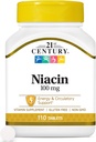 21. Století Niacin tablety, 100 mg, 110 Počet