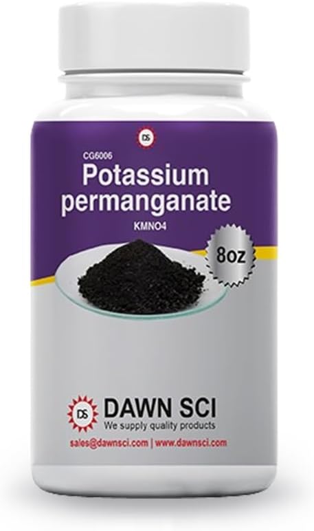 Regentní stupeň manganistan draselný 8oz volný flowing prášek