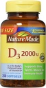 Nm Vit D 2000iu Velikost 250ct Nature Made Vitamin D 2000iu 250ct