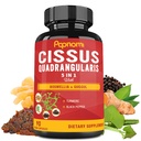 Super Cisses Quadrangularis Extract Kapsle s Boswellia, Guggul, Turmeric, Pepper curren124; 3 měsíce Dodávka