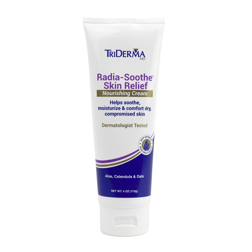 TriDerma Radia- Sooth Skin Relief Radiation Cream, FSA způsobilý helps Relieve Radiation Burn, Radiodermatitis a další kožní poškození vedlejší účinky z radiační terapie, Fragrance Free, 4 oz trubice