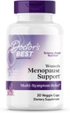 Lékařská nejlepší Womens Menopauza Podpora (Soy Isoflavone, Black Cohosh, Chaste Tree), Multi- Symptom Relief, Non- GMO, Gluten Free, Vegan 30 Veggie Caps