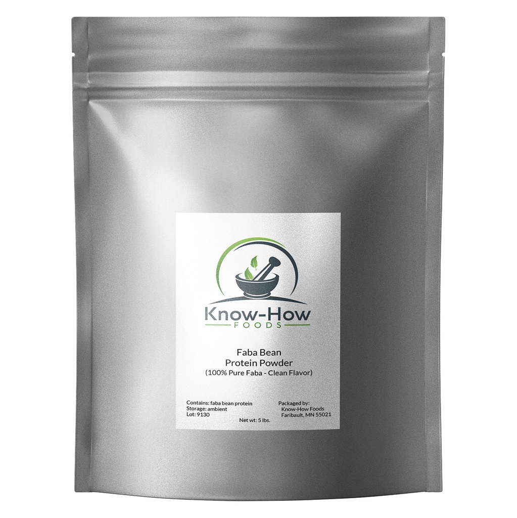 100% čistý proteinový prášek Faba Bean (5 lb. Bulk)