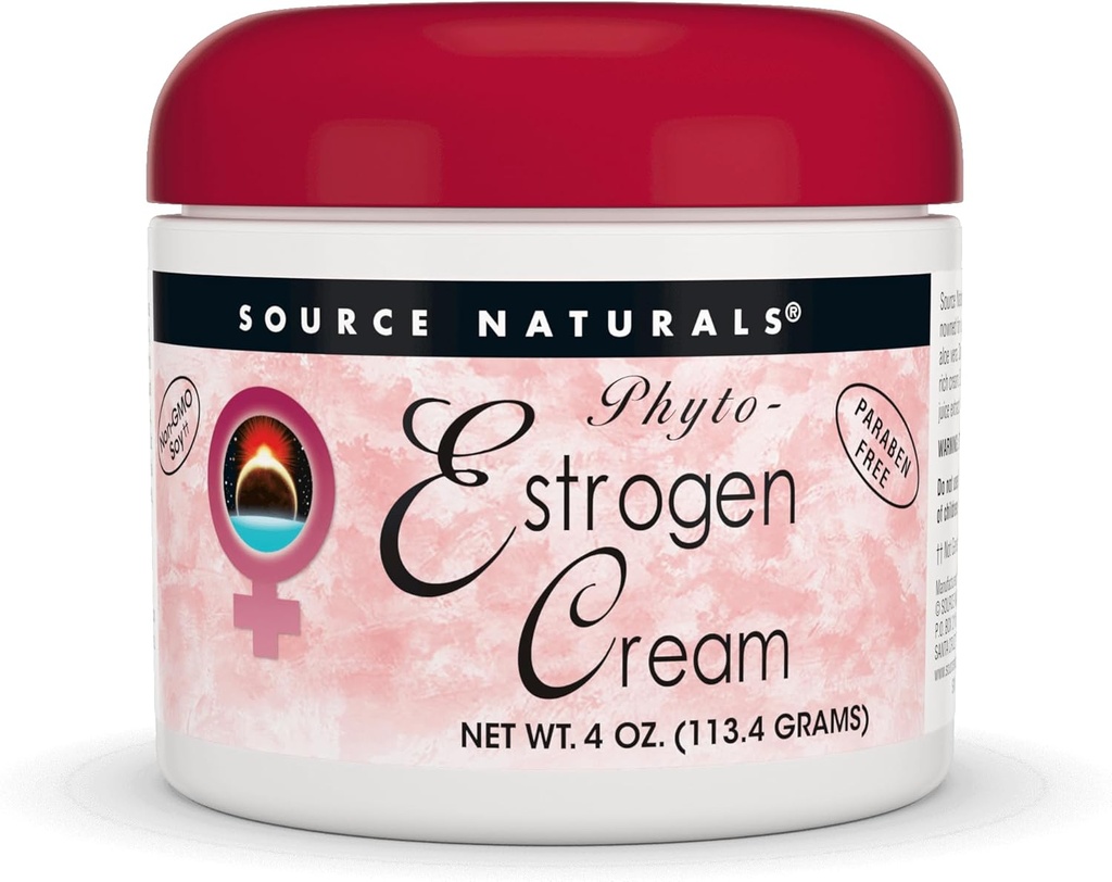 Zdroj Naturals Phyto-Estrogen Cream, Paraben- Free - 4 oz Cream