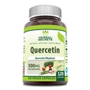 Bylinné tajemství Quercetin 500 Mg dodatek 124; Non- GMO 124; Gluten- Free curren124; Made in USA (1 balení, 120 Počet)