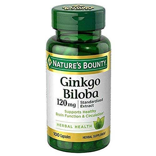 Bounty Ginkgo Biloba 120 mg, 100 tobolek (Balení po 2 tabletách)