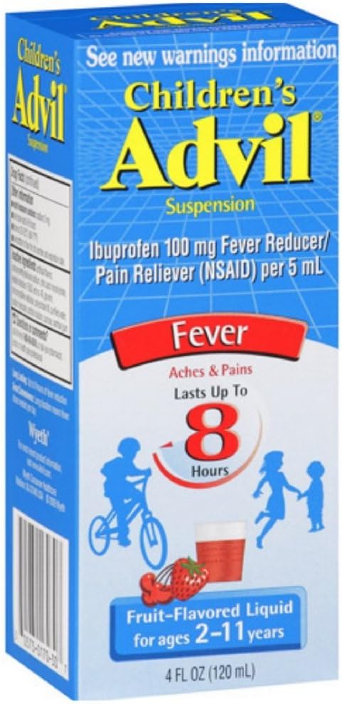 Advil, Dětská suspenze, ovocná příchuť, 4 Ounce