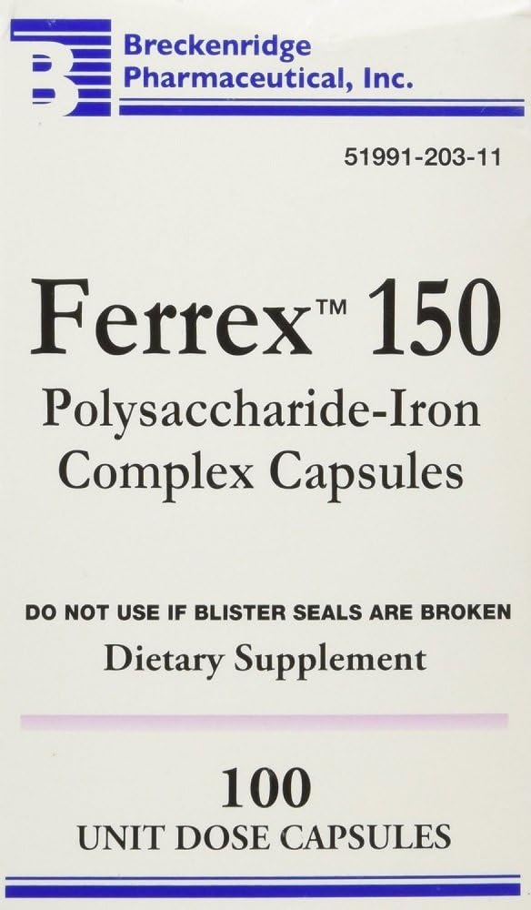 Ferrex 150 Kapsle, 100ct (3 balení)