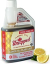 Netknutý Lemon Tea Mapleaid - 20 Servings 16 fl oz Bulk láhev organické javorové sirupu, Lemon Juice & Black Tea running Fuel Energizing Electrolytes & Caffeine Přirozeně poháněn Pure Vermont Maple