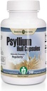 BIOACTIVNÍ NUTRIENTY Psylium Plus - 60 Caps - bez cukru - Psylium Husk Powder Fiber Kapsle - Psylium Husk Caps - Přírodní Fiber Dodatek