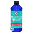 Buďte inteligentní, připravte se Nano Silver Immuno Boost - 16 oz - Denní Imunitní dodatek pro rodinu - Gluten Free, Vegetarian - Vyrobeno v USA