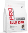 GNC Pro Performance Bulk 1340 Mass Gainer Protein Powder, 50g, Gluten Free, Syrovátka, Creatine, BCAA, 3. strana Testováno, Muscle Recovery & Growth, Mikronutrients, Cookies a krém, 9 Služeb