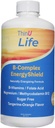 EnergyShield Liquid B-Vitamin Complex, 32 oz, All B Vitamíny Potřebujete, Anti- Stres, Imunita, Imunitní systém Podpora, Energie, Folát, Niacin, Krevní podpora